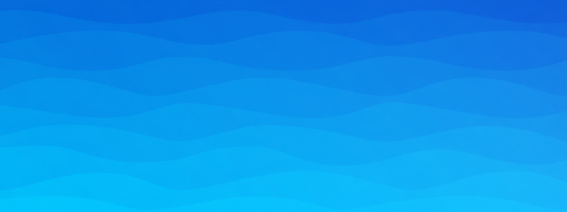 Wave texture graphic with a gradient from dark blue to light blue.